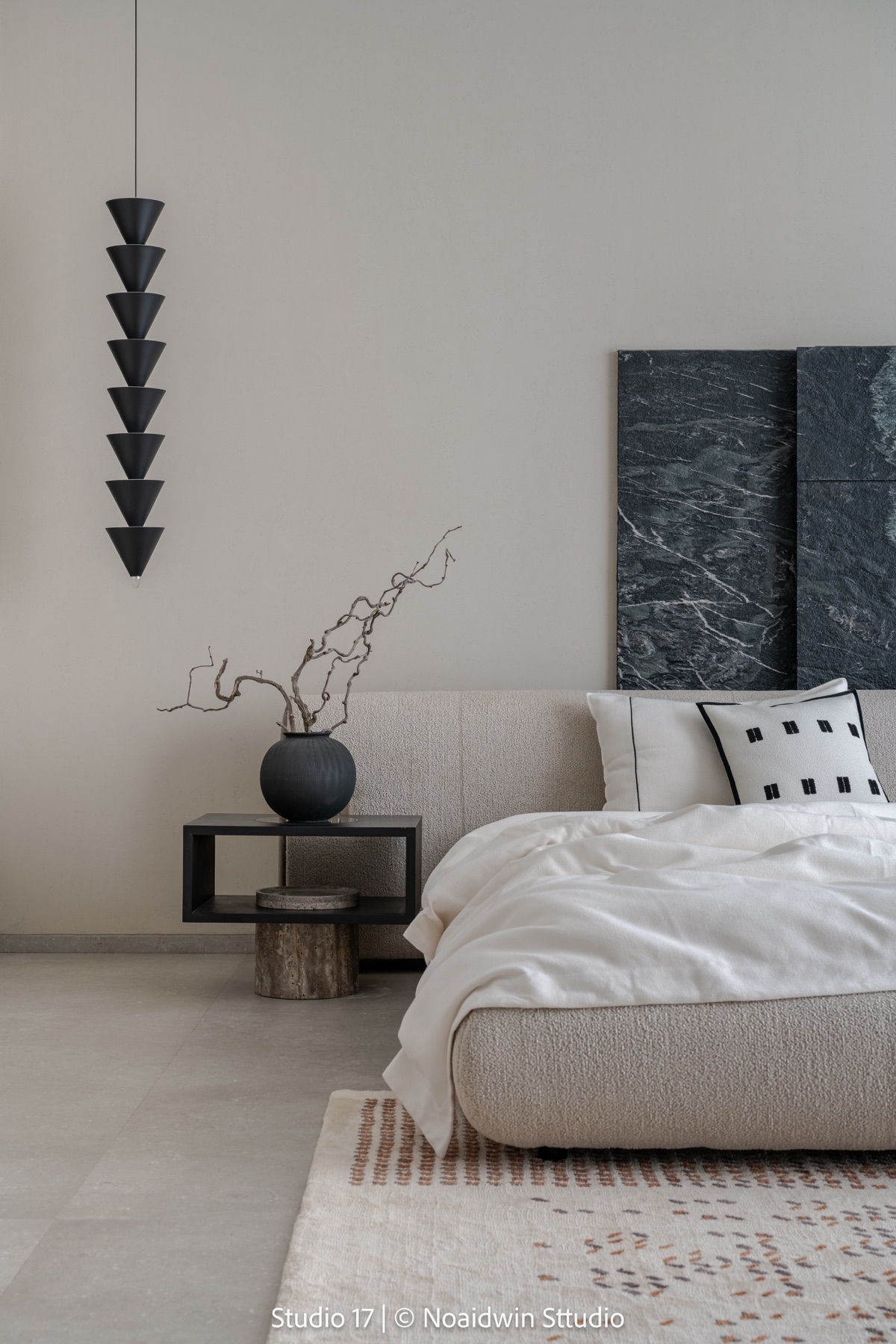 BALDANIYA HOME monochrome bedroom