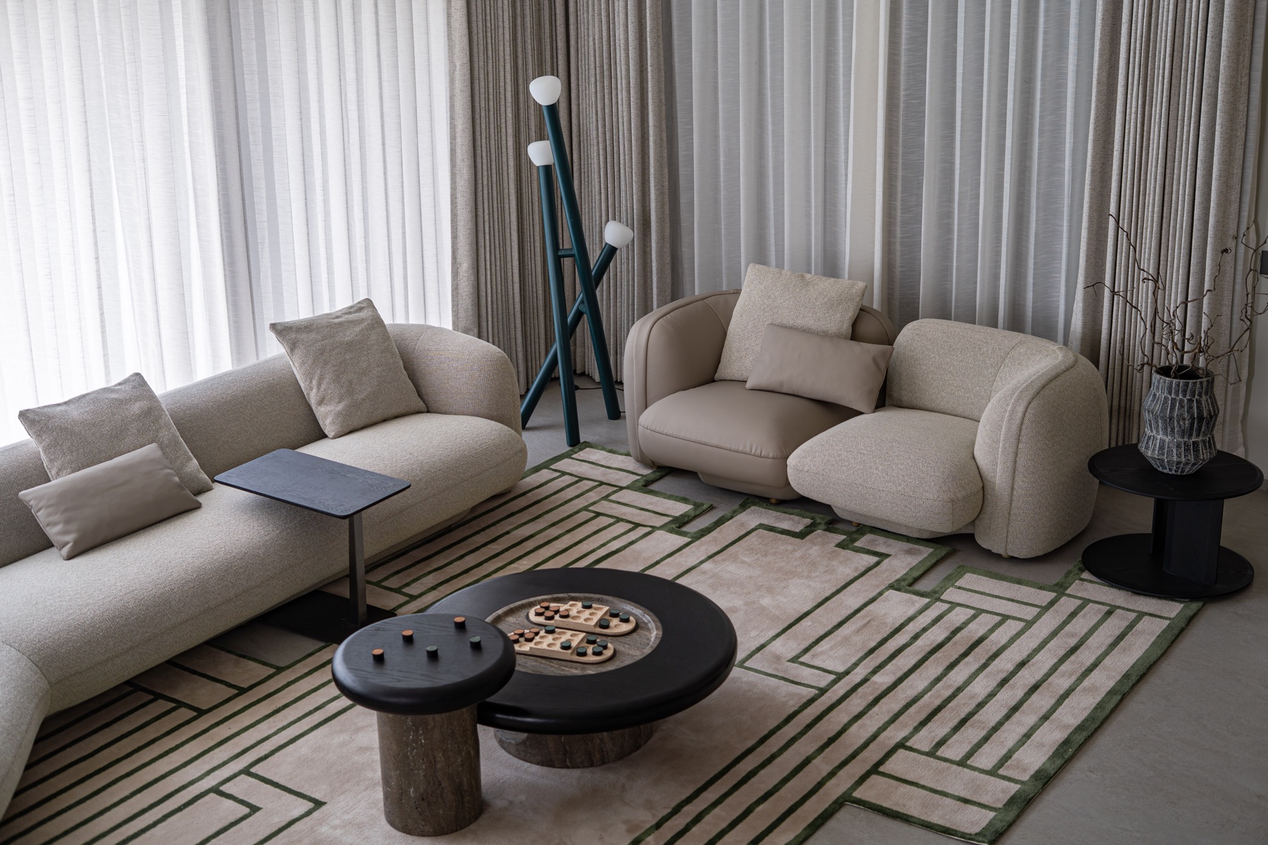Samarpan residence living room